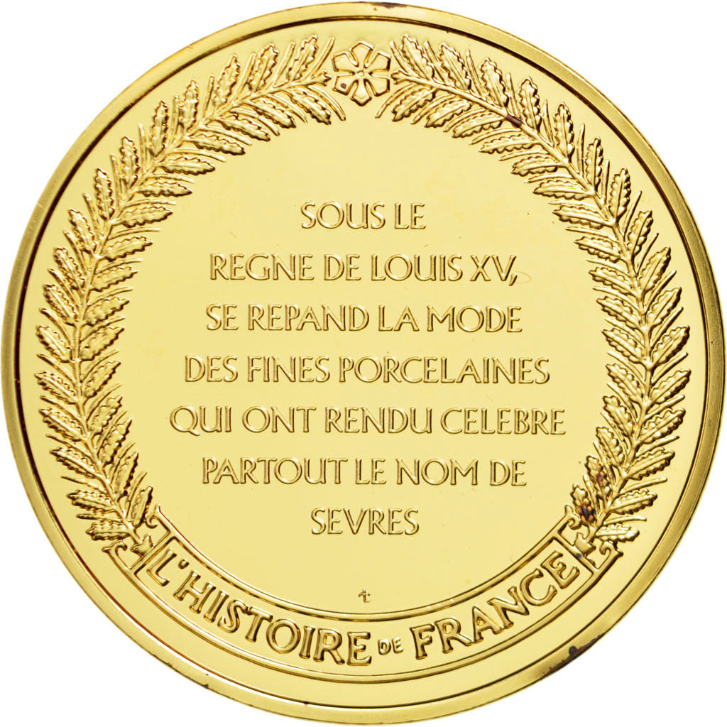 France, Medal, Louis XV, Vermeil, MS(60-62)