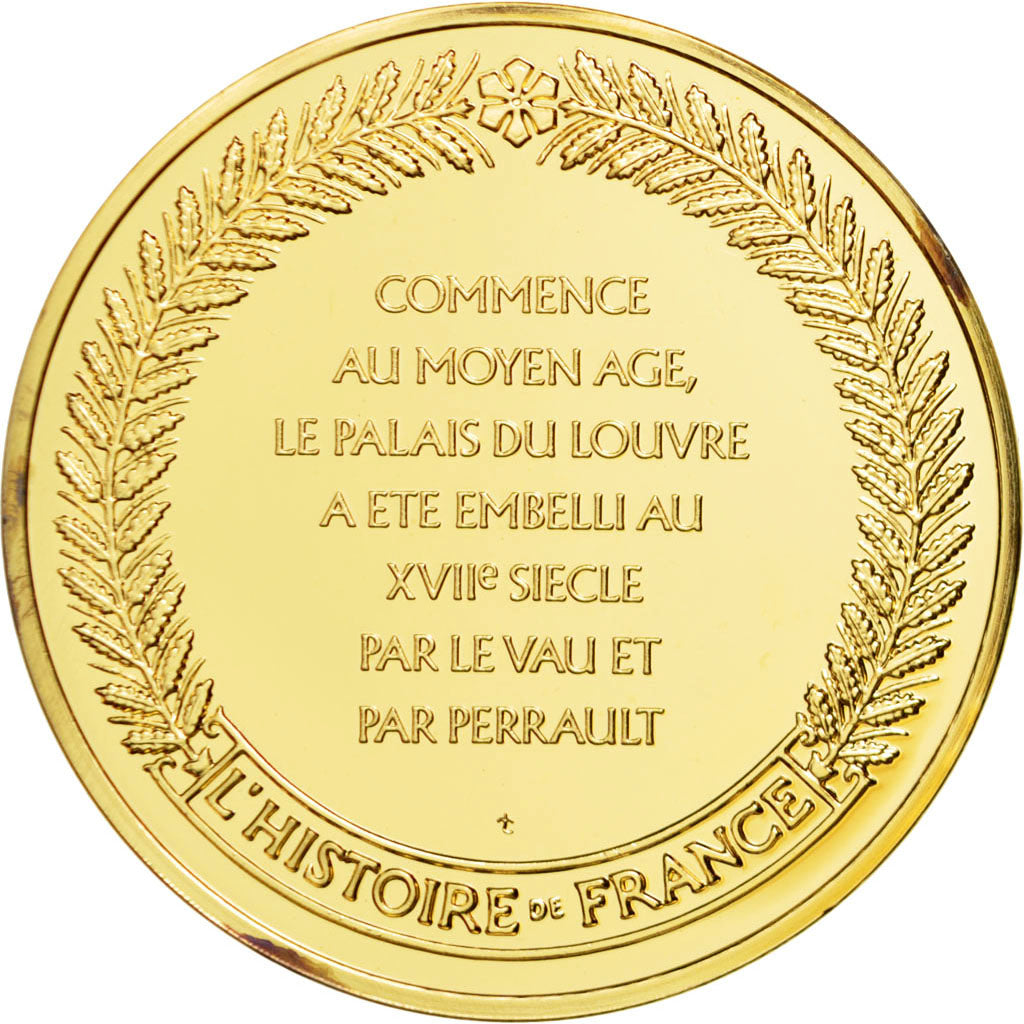 France, Medal, Louis XIII, Vermeil, MS(60-62)