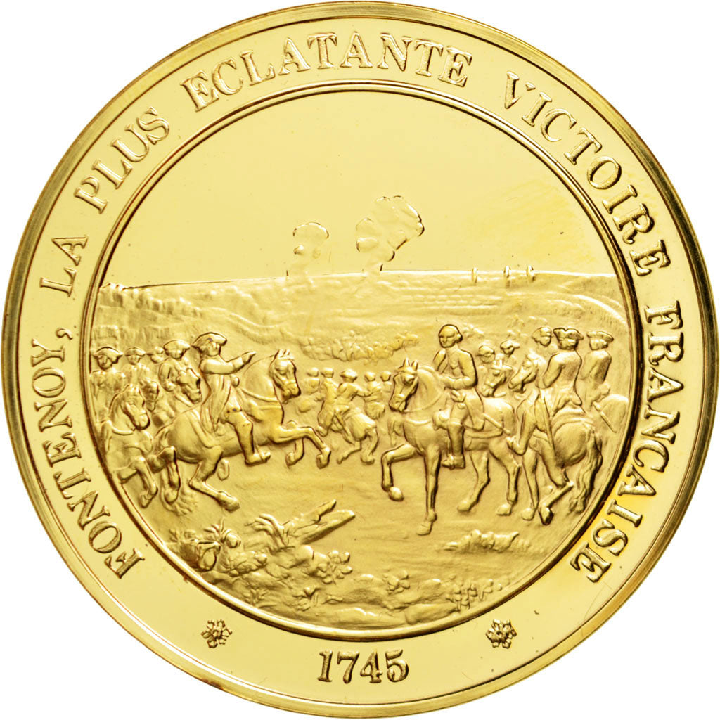 France, Medal, Louis XV, Vermeil, MS(60-62)