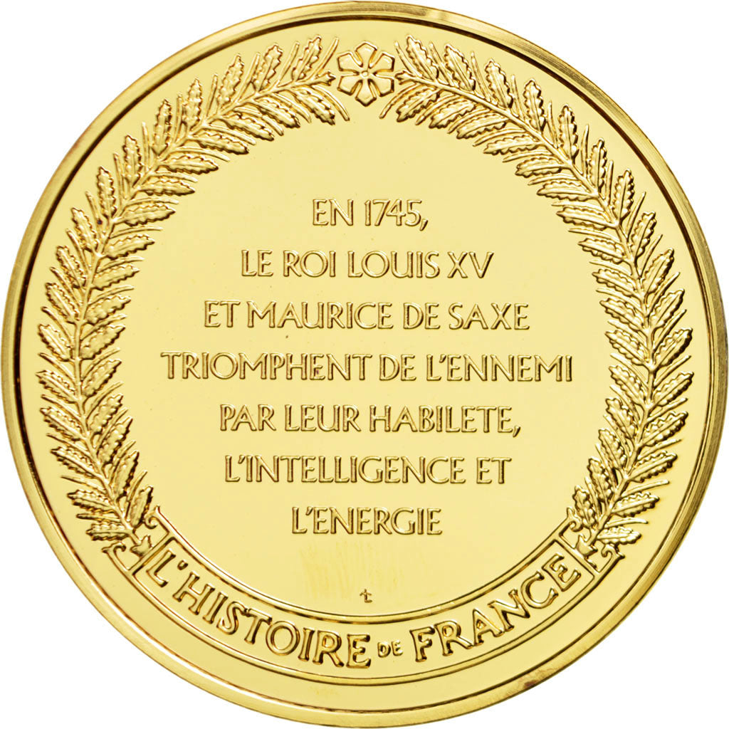 France, Medal, Louis XV, Vermeil, MS(60-62)