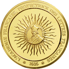 Francia, medalla, Louis XIII, Oro vermeil, EBC+