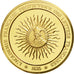 Francia, medalla, Louis XIII, Oro vermeil, EBC+