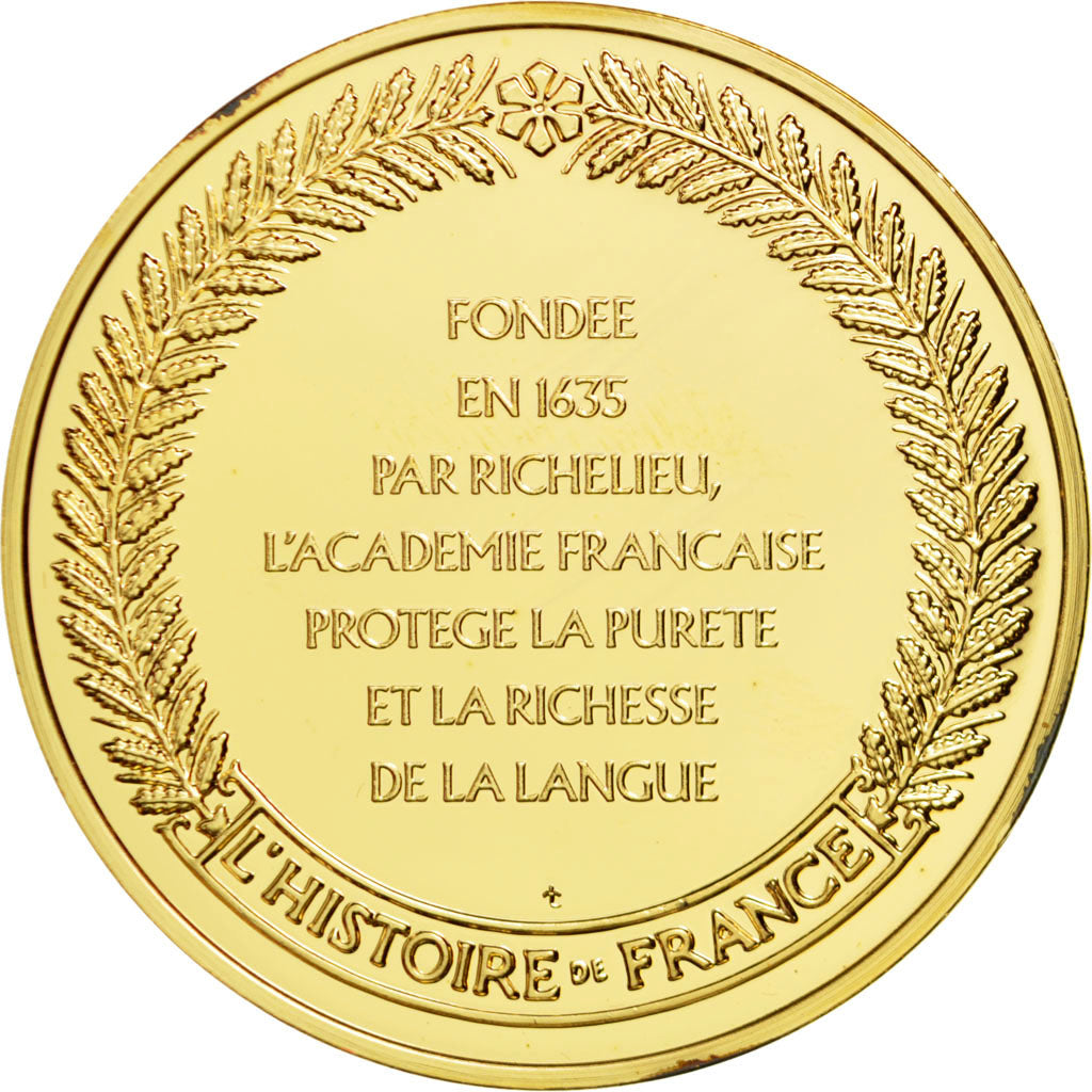 Francia, medalla, Louis XIII, Oro vermeil, EBC+