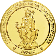 France, Medal, Hugues Capet, Vermeil, MS(60-62)
