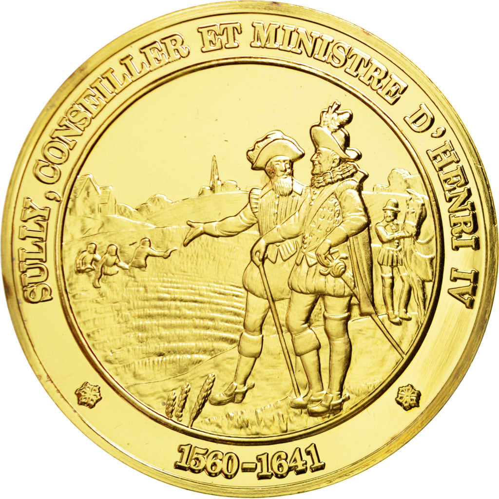France, Medal, Henry IV, Vermeil, MS(60-62)