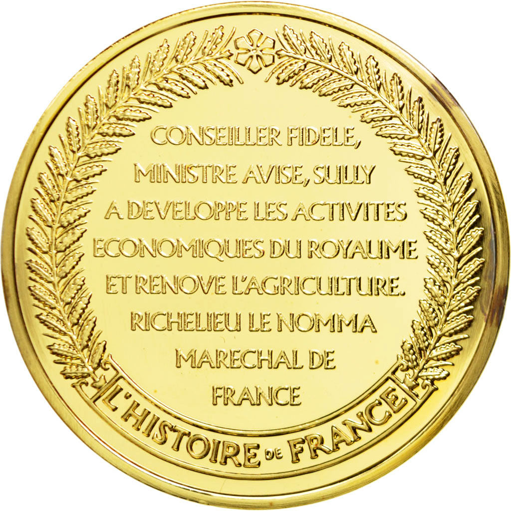France, Medal, Henry IV, Vermeil, MS(60-62)