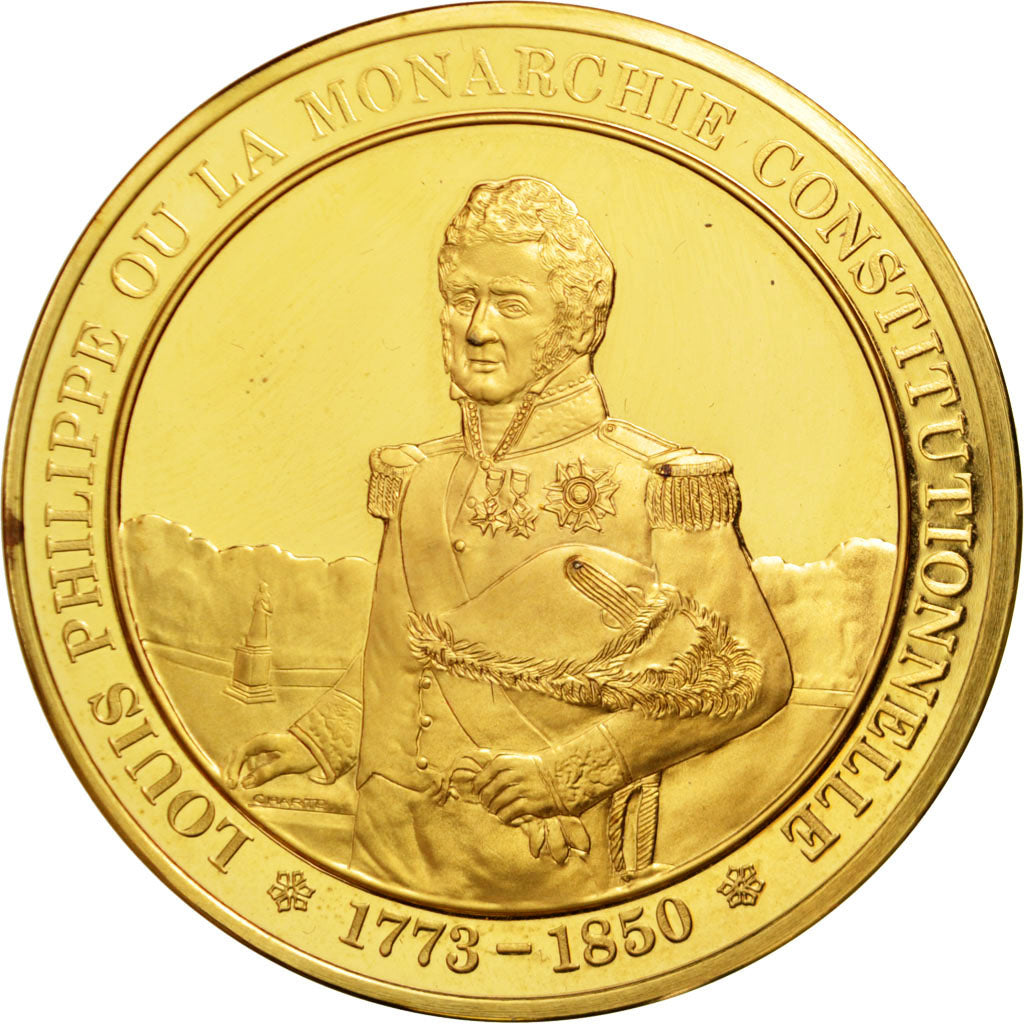 France, Medal, Louis Philippe I, Vermeil, MS(60-62)
