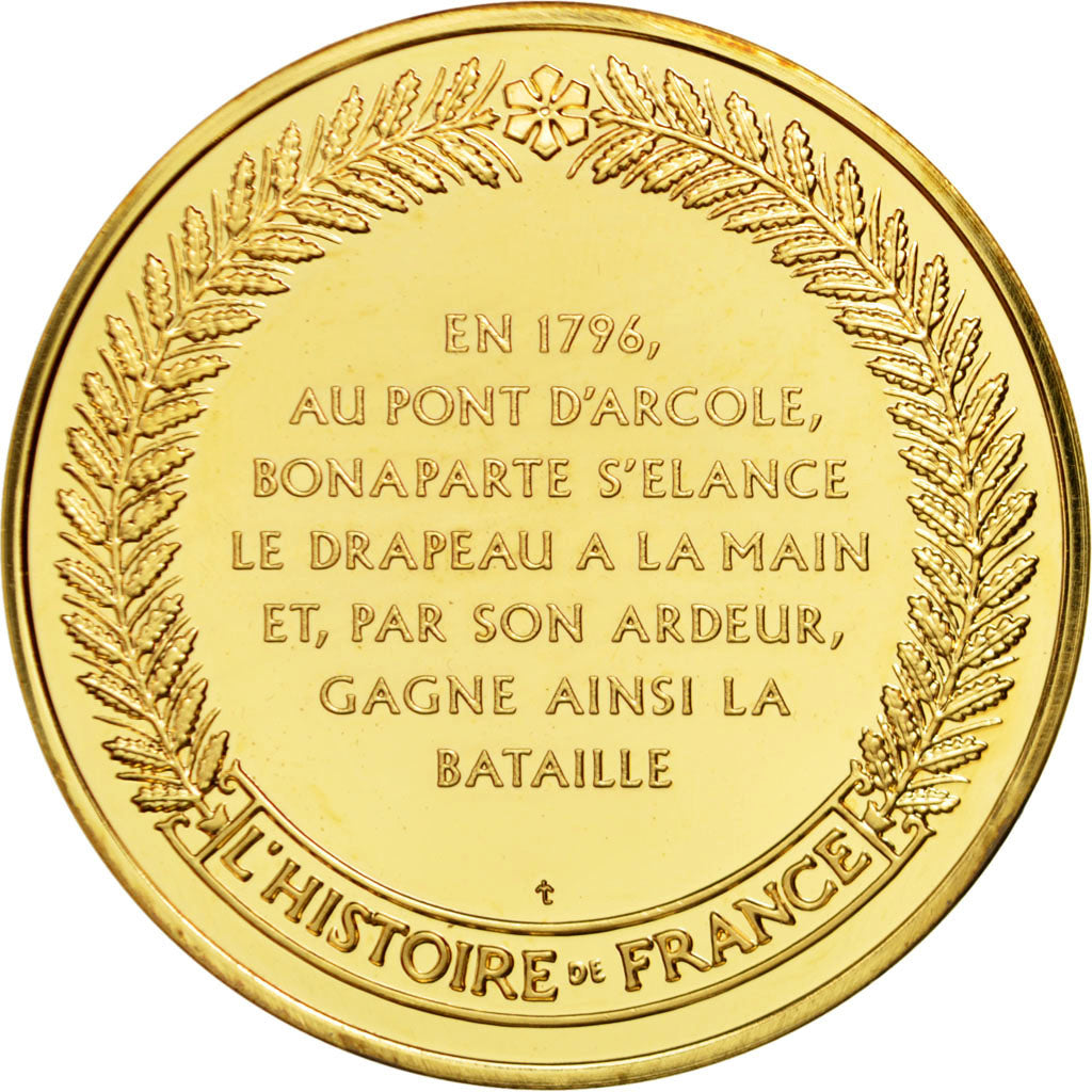 France, Medal, French Directory, Vermeil, MS(60-62)