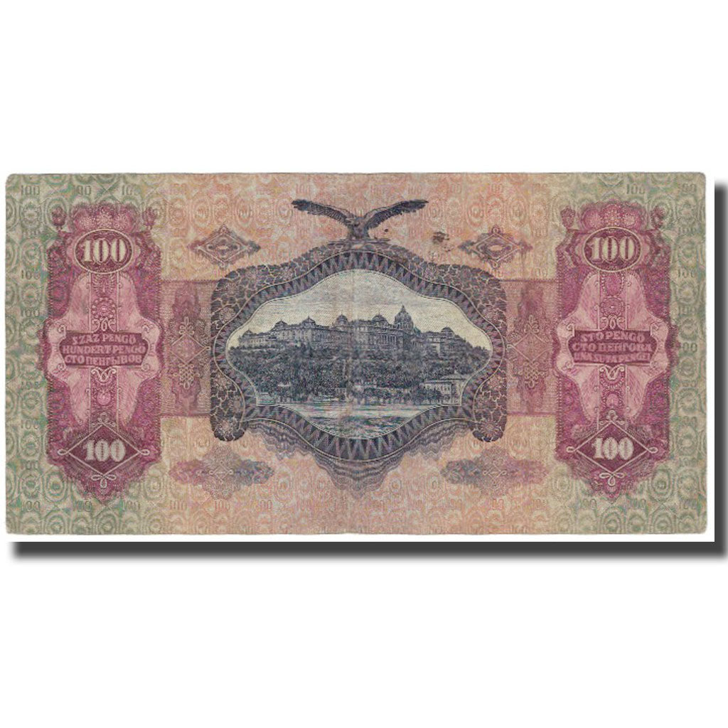 Banknote, Hungary, 100 Pengö, 1930, KM:98, AU(55-58)