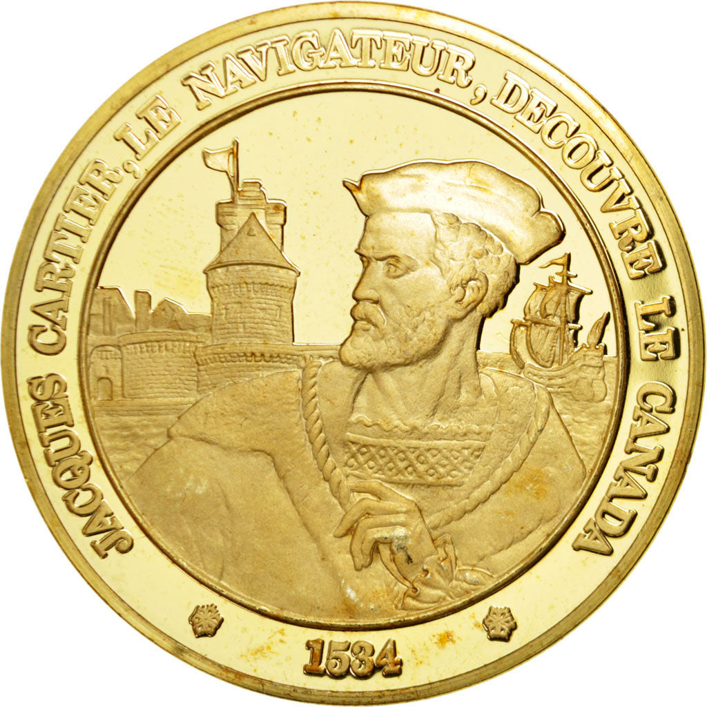France, Medal, Francis I, Vermeil, MS(60-62)