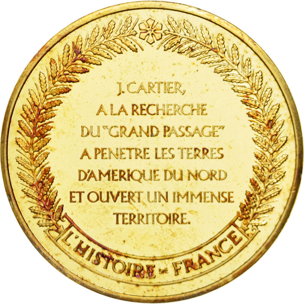 France, Medal, Francis I, Vermeil, MS(60-62)