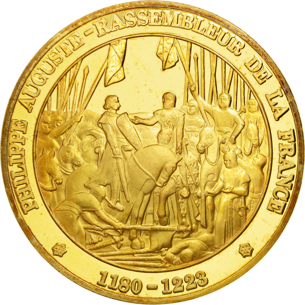 Francja, medal, Filip August, Vermeil, MS(60-62)