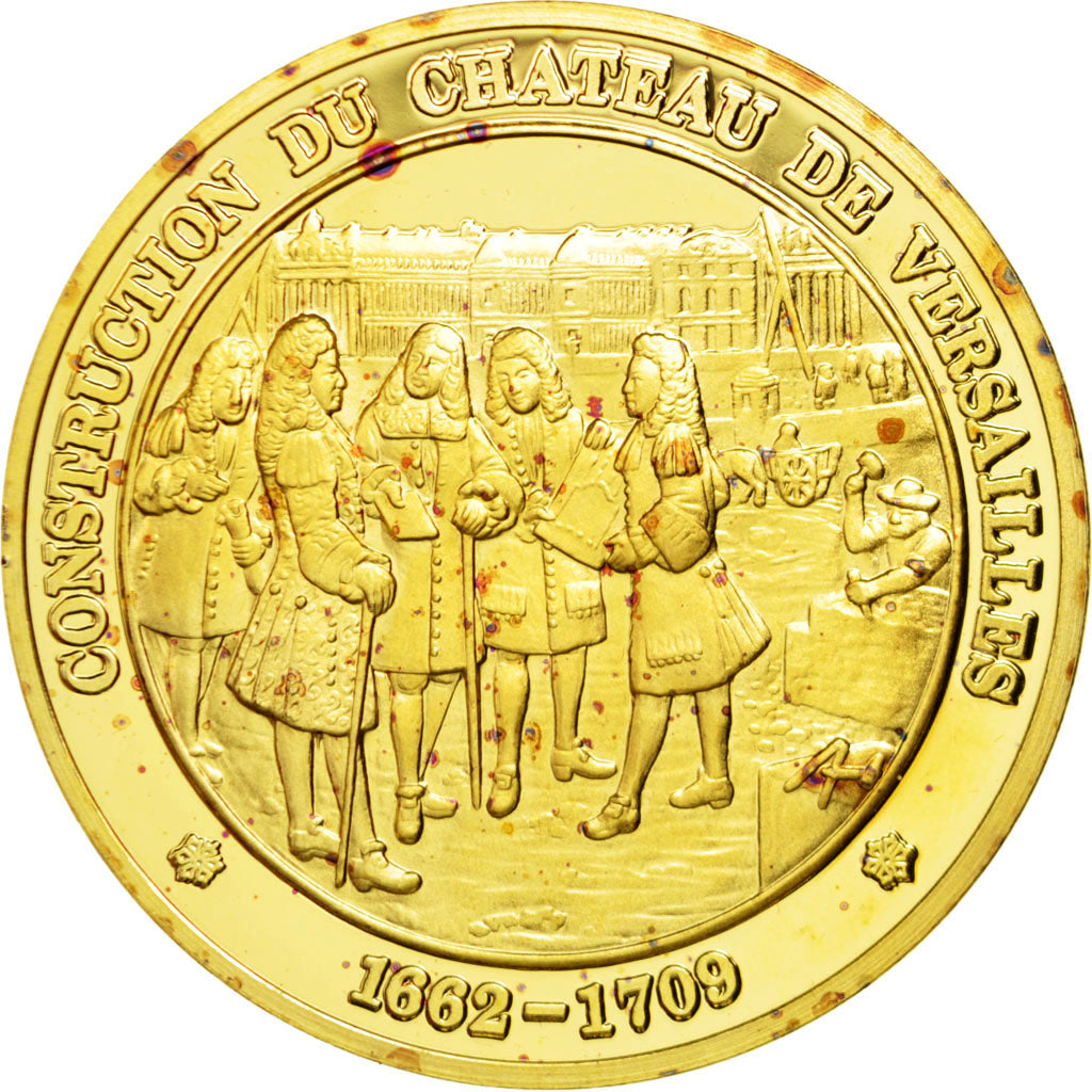 France, Médaille, Louis XIV, Vermeil, SUP+