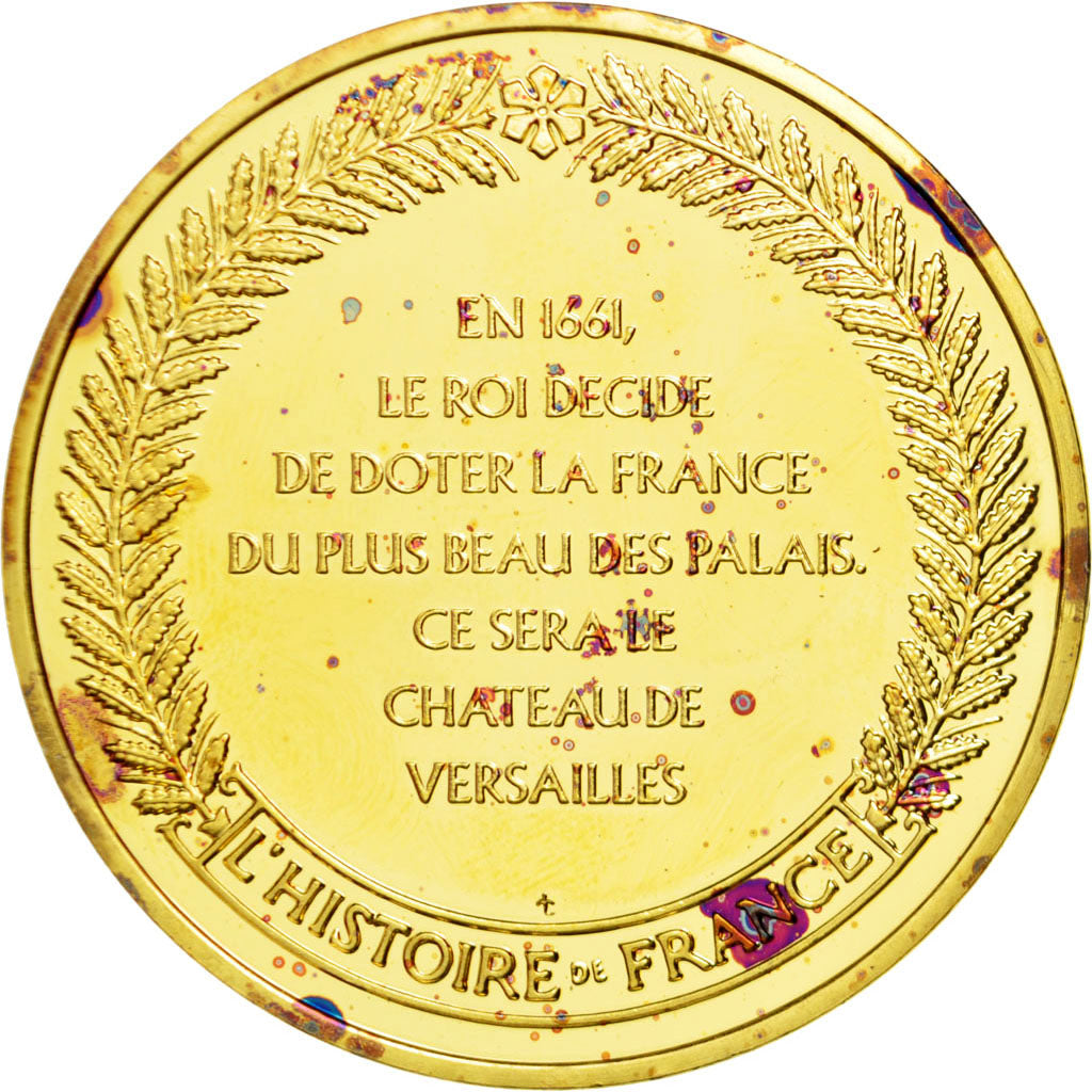 France, Médaille, Louis XIV, Vermeil, SUP+