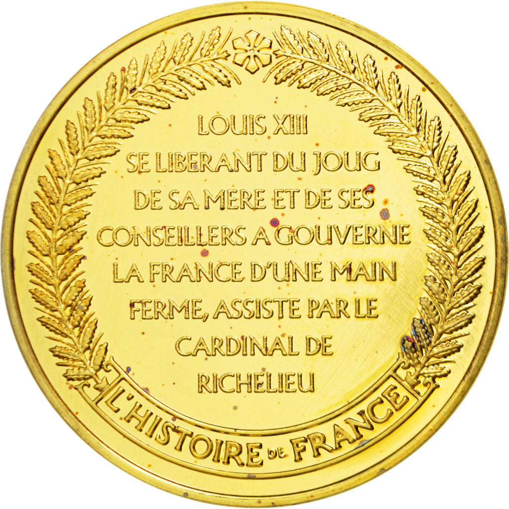 France, Medal, Louis XIII, Vermeil, MS(60-62)