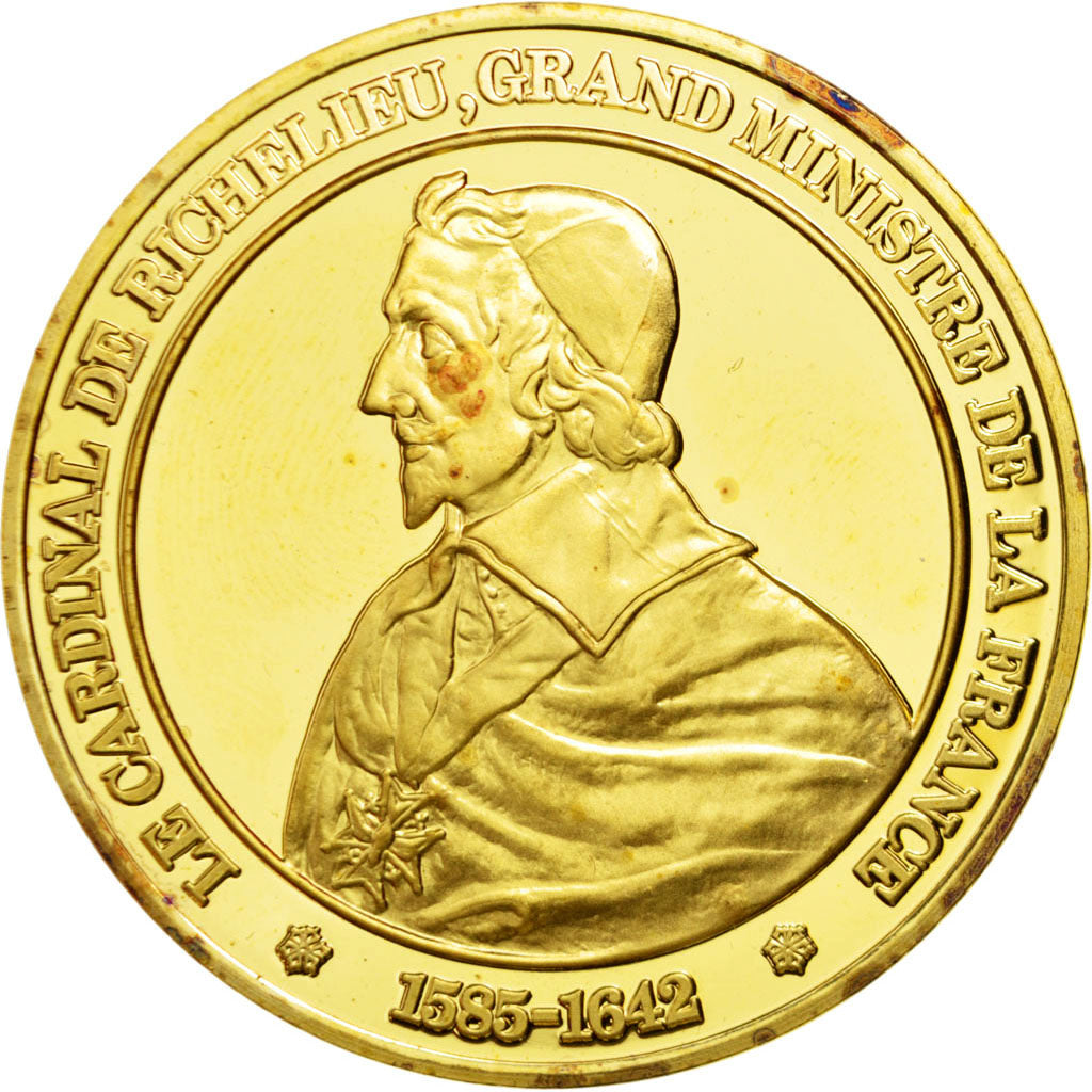 France, Medal, Louis XIII, Vermeil, MS(60-62)