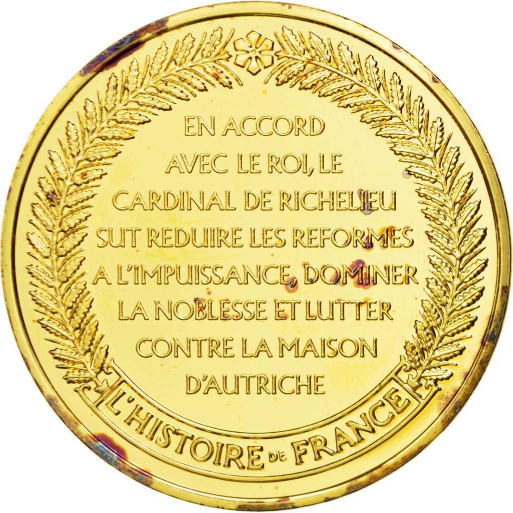 France, Medal, Louis XIII, Vermeil, MS(60-62)
