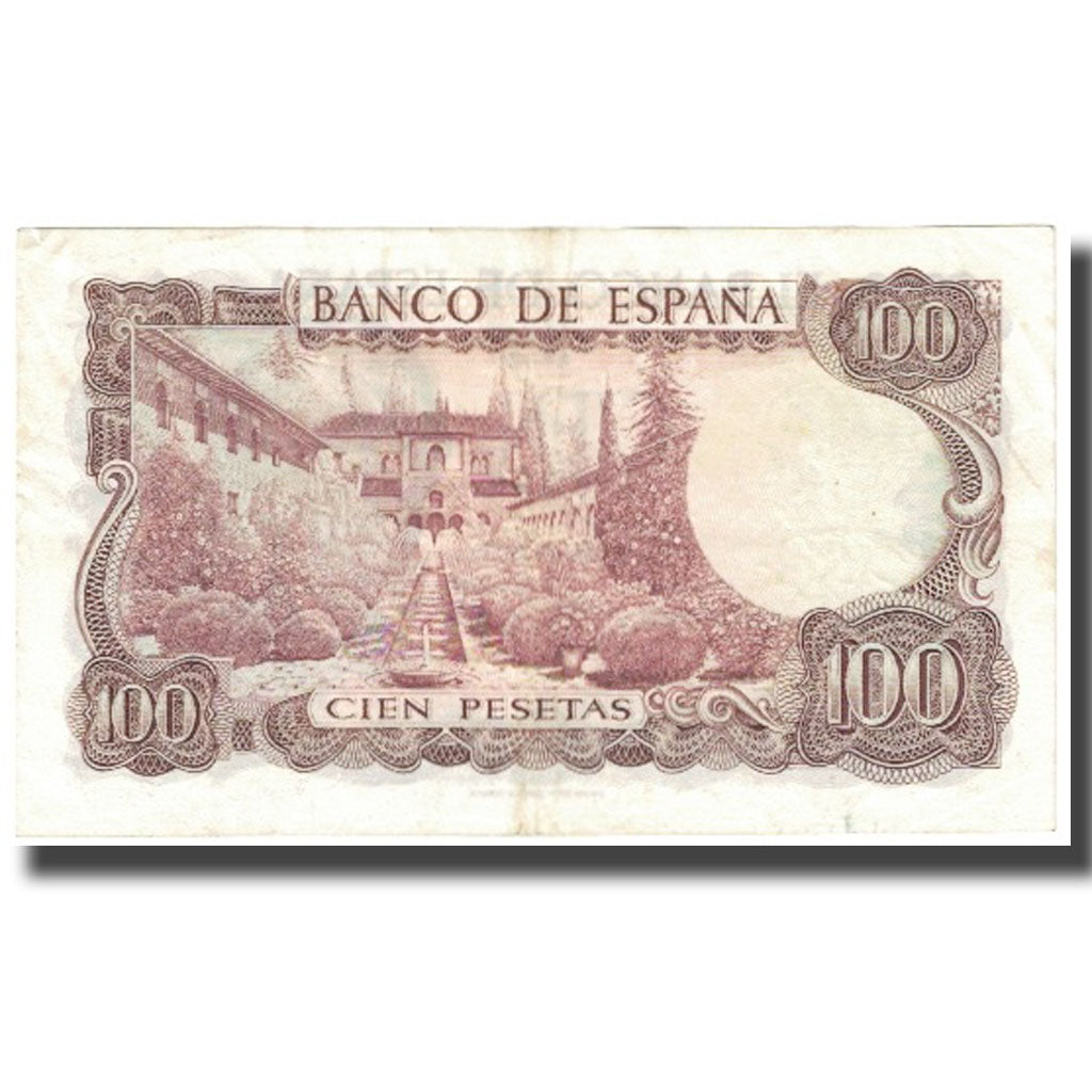 Banknote, Spain, 100 Pesetas, 1970, 1970-11-17, KM:152a, AU(55-58)