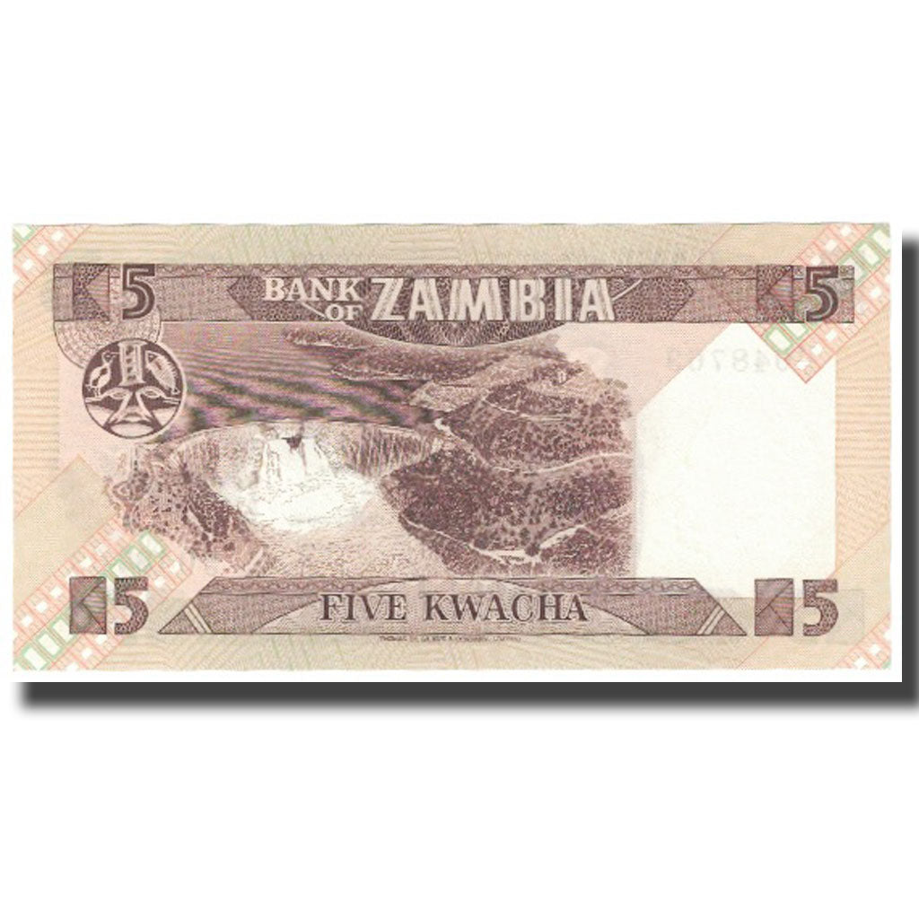 Banknote, Zambia, 5 Kwacha, KM:25d, UNC(63)