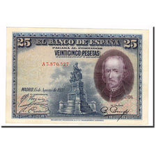 Banknote, Spain, 25 Pesetas, 1928, 1928-08-15, KM:74b, AU(55-58)