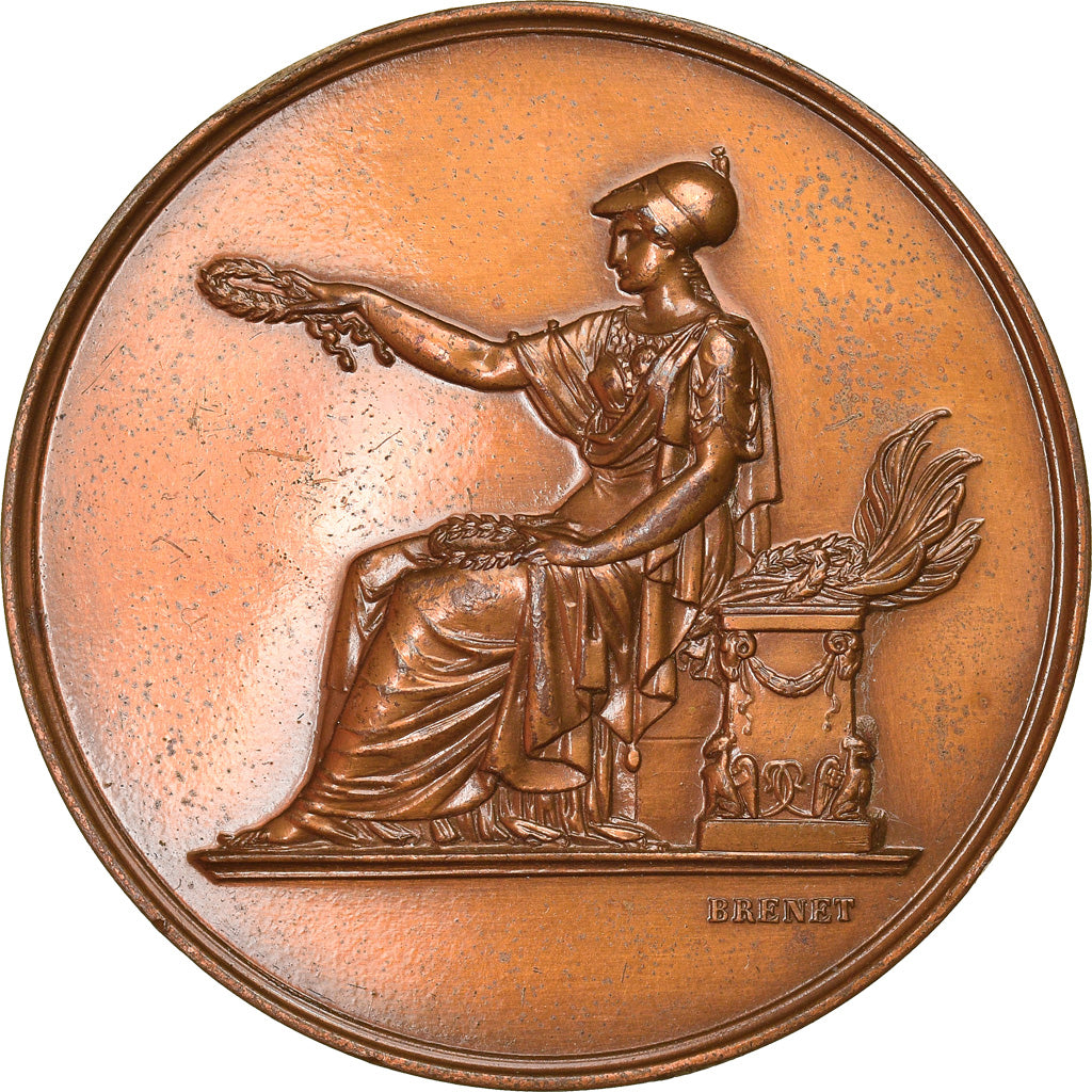 France, Médaille, Droit, Justice, Mlle Vidal de Saint Pal, 1980, Dubois.H