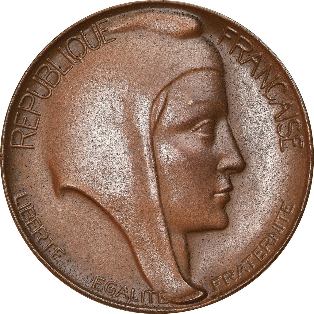 France, Médaille, Marianne, Département de la Seine Maritime, 1968, Coeffin
