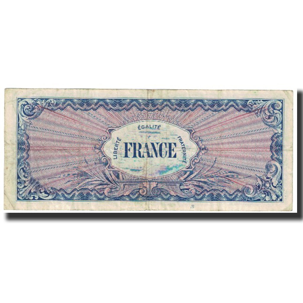 France, 50 Francs, Flag/France, 1944, EF(40-45), Fayette:VF24.2, KM:122b