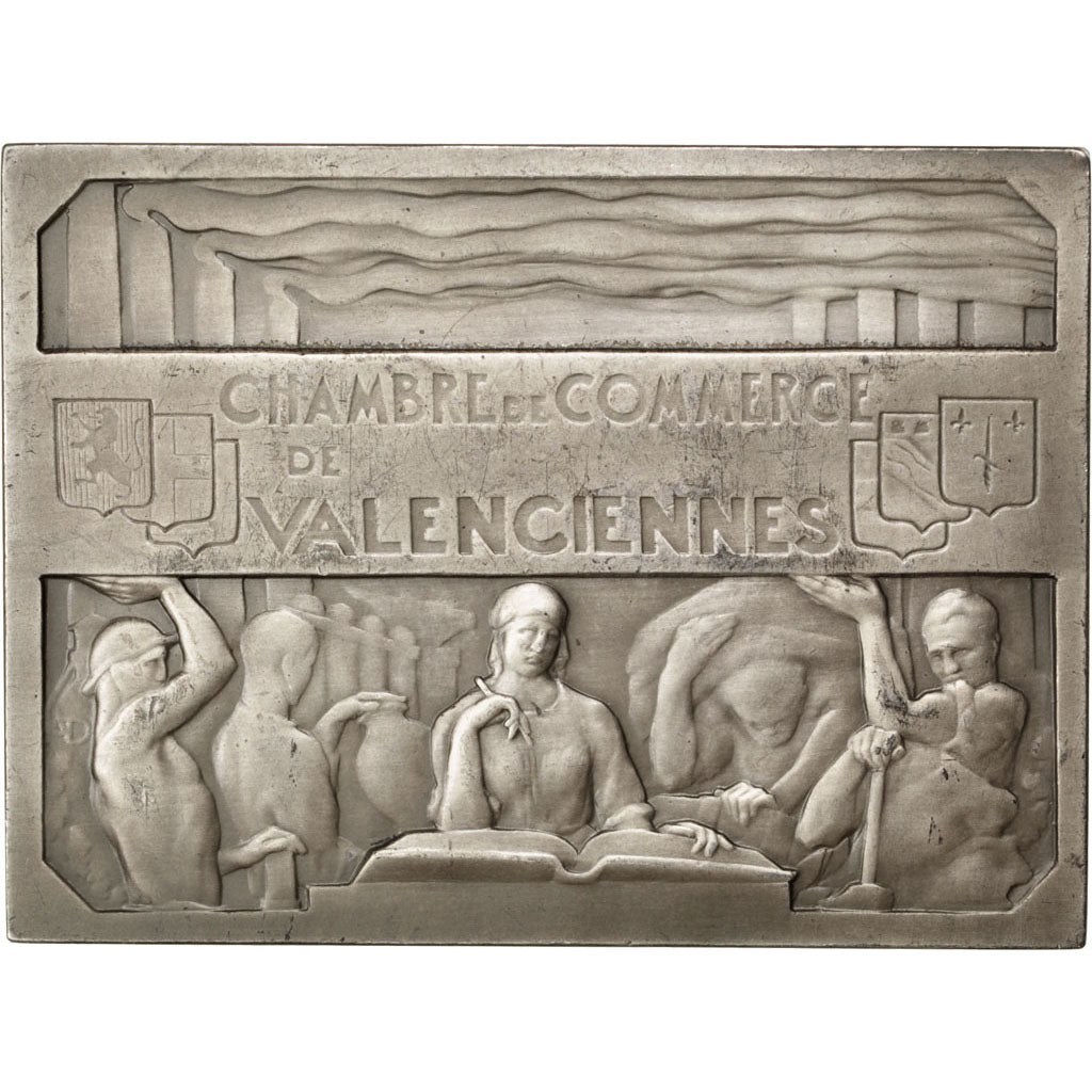 França, medalha, Quinta República Francesa, 1975, Prata, AU(50-53)