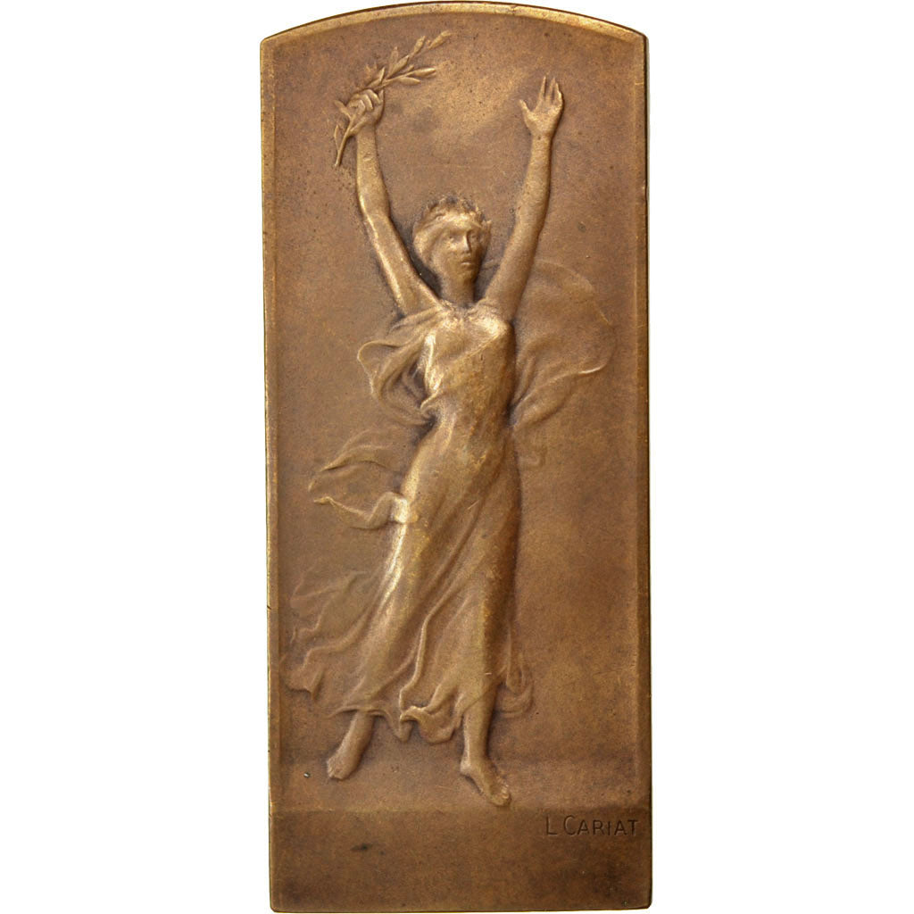 France, Médaille, French Third Republic, Bronze, Cariat, TTB+