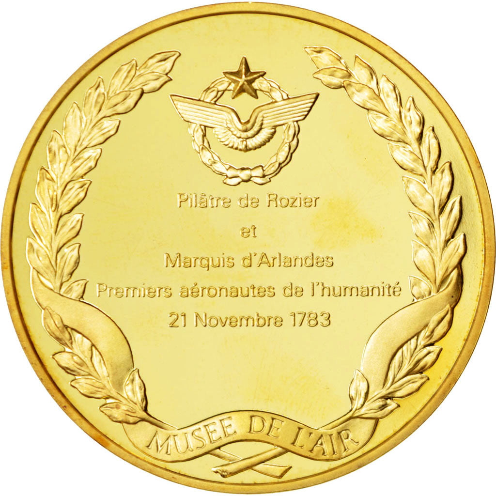 Francia, medaglia, Louis XVI, Vermeil, SPL