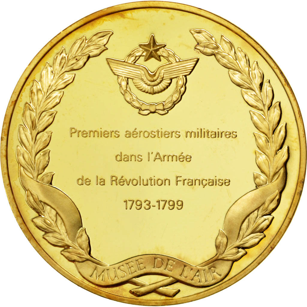 France, Medal, French Directory, Vermeil, MS(60-62)