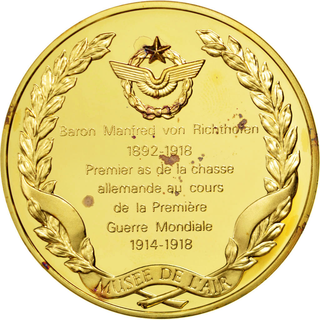 France, Médaille, French Third Republic, Vermeil, SUP+