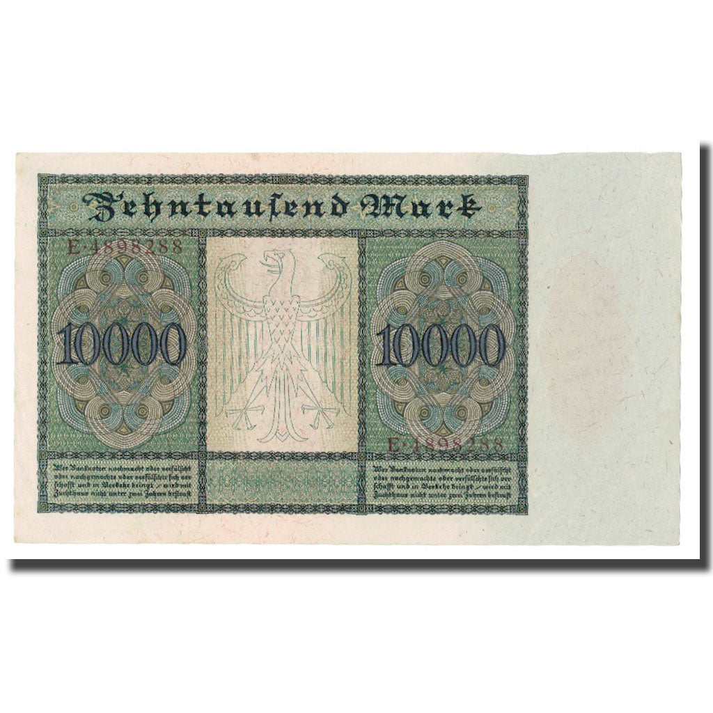 Banknote, Germany, 10,000 Mark, 1922, 1922-01-19, KM:70, AU(55-58)