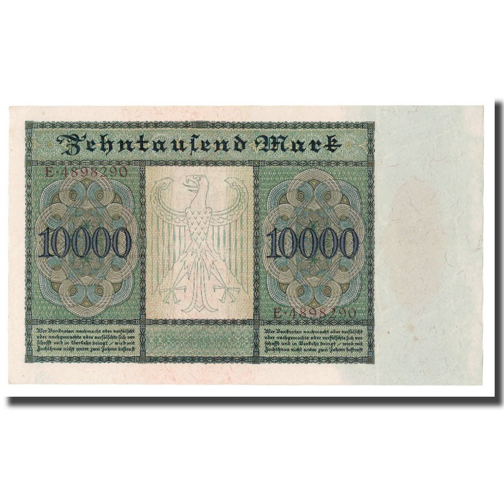 Biljet, Duitsland, 10,000 Mark, 1922, 1922-01-19, KM:70, SUP