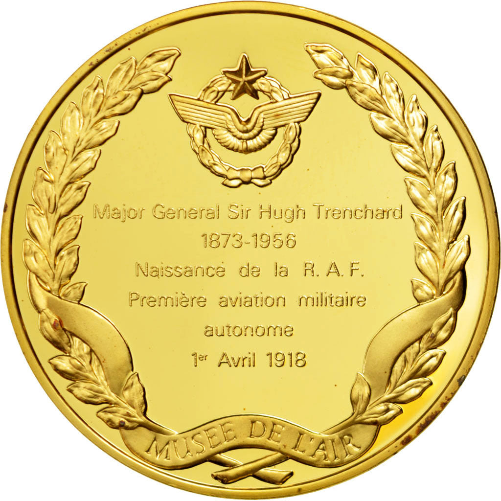 France, Medal, French Third Republic, Vermeil, MS(60-62)