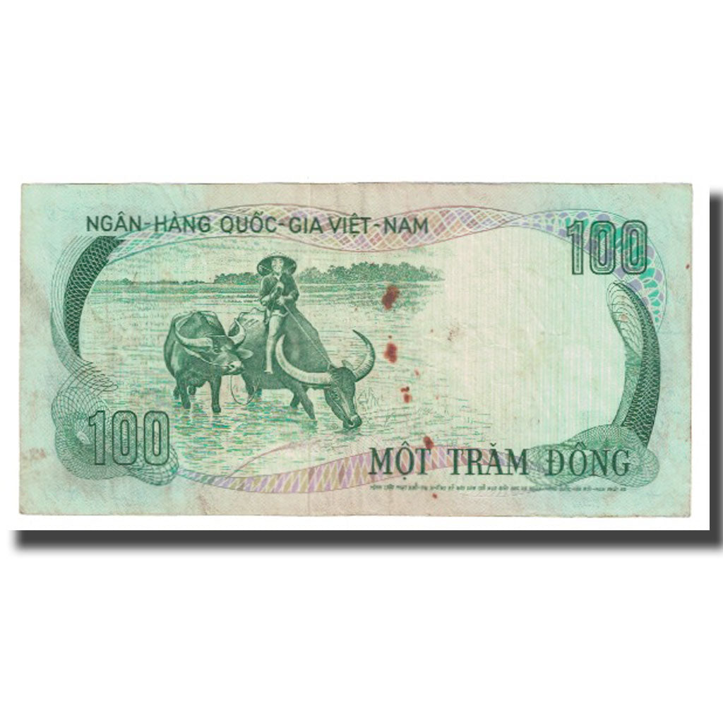 Billet, South Viet Nam, 100 Dông, KM:31a, B