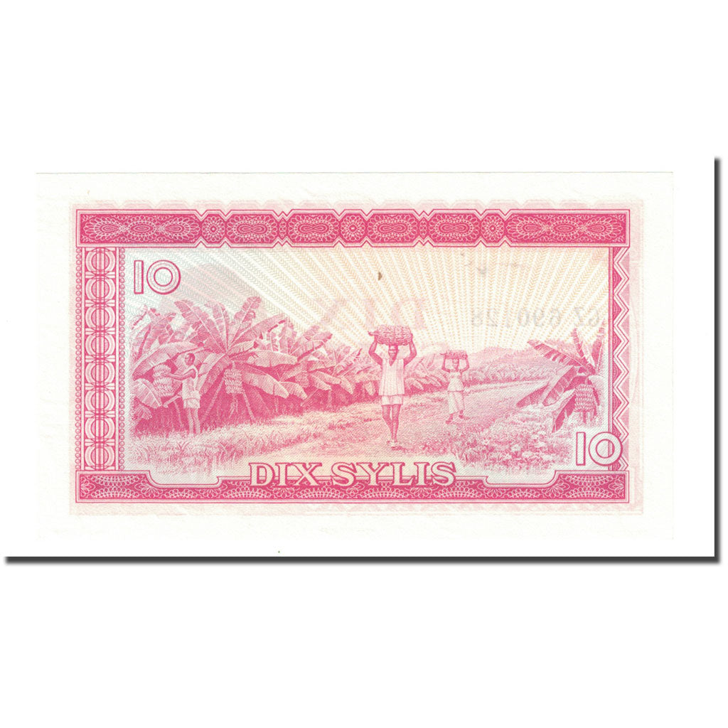 Banknote, Guinea, 10 Sylis, 1960, 1960-03-01, KM:23a, UNC(63)