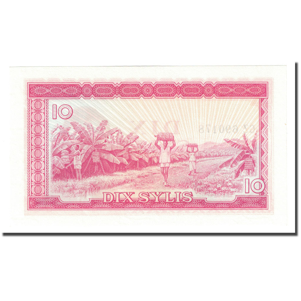 Banknote, Guinea, 10 Sylis, 1960, 1960-03-01, KM:23a, UNC(63)