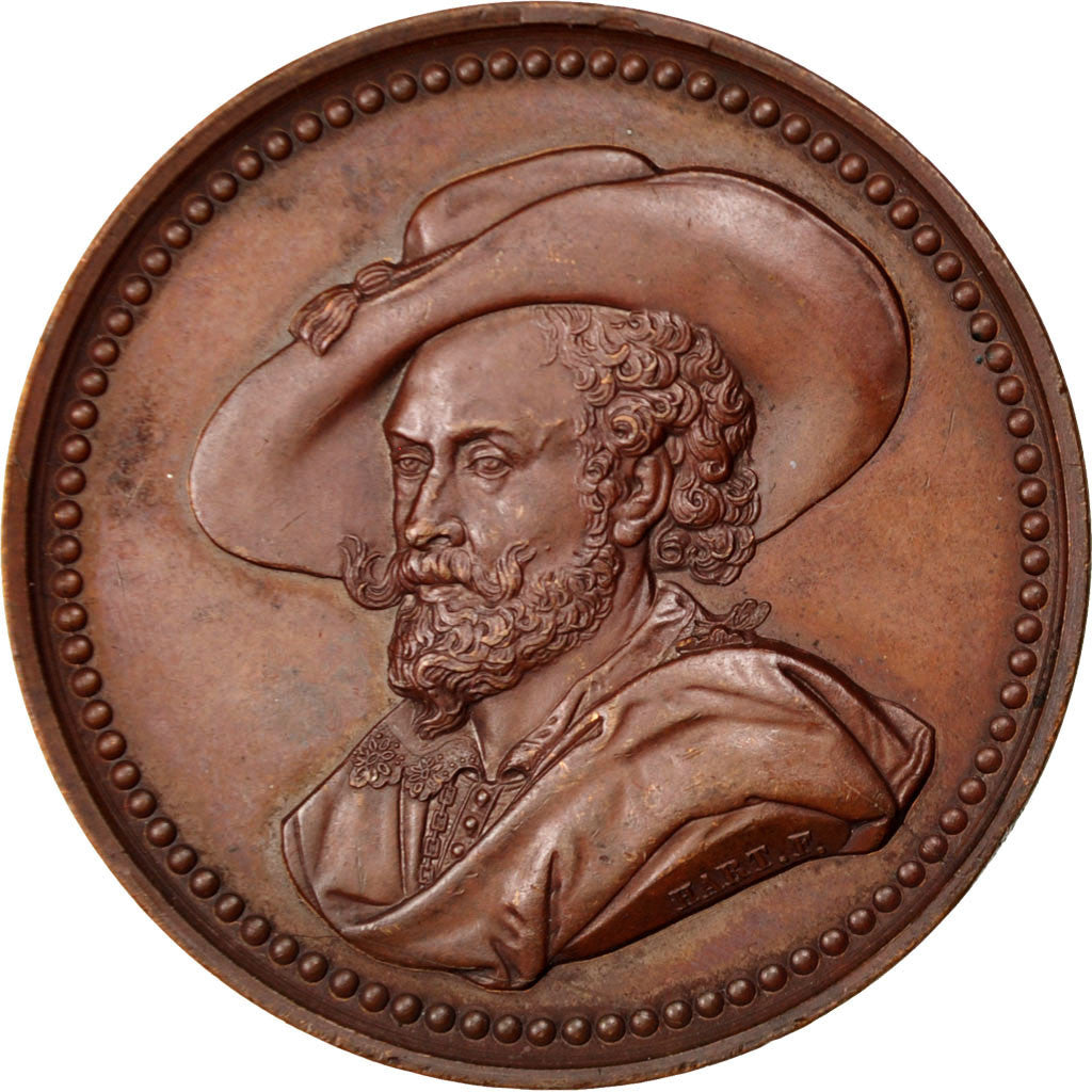 België, Medaille, 1840, Bronzen, Hart, PR