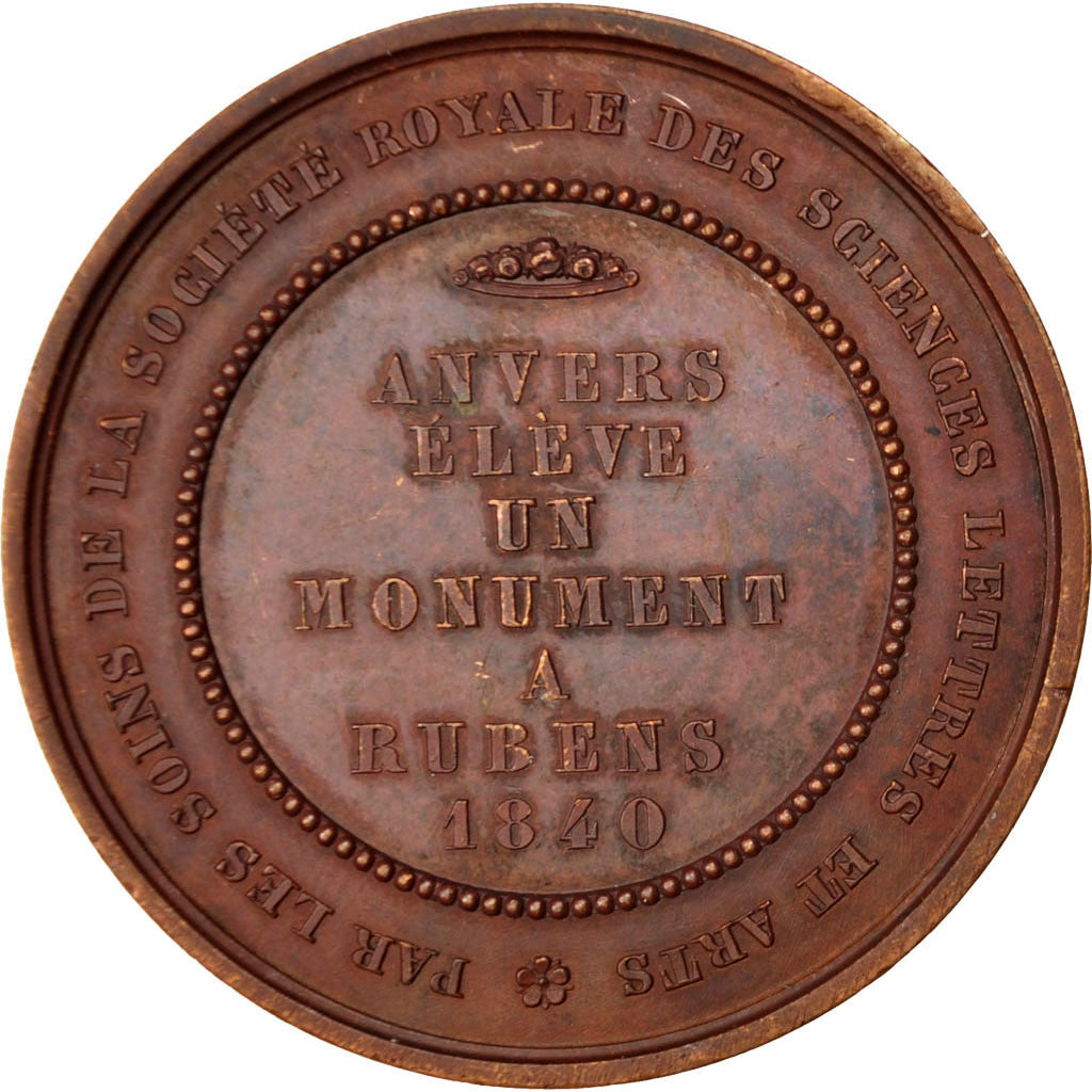 België, Medaille, 1840, Bronzen, Hart, PR