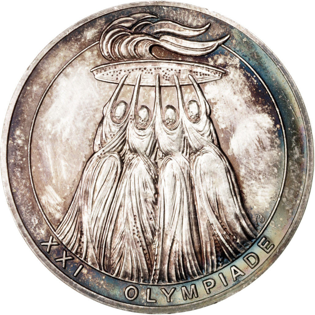 Belgium, Medal, 1976, Silver, AU(50-53)
