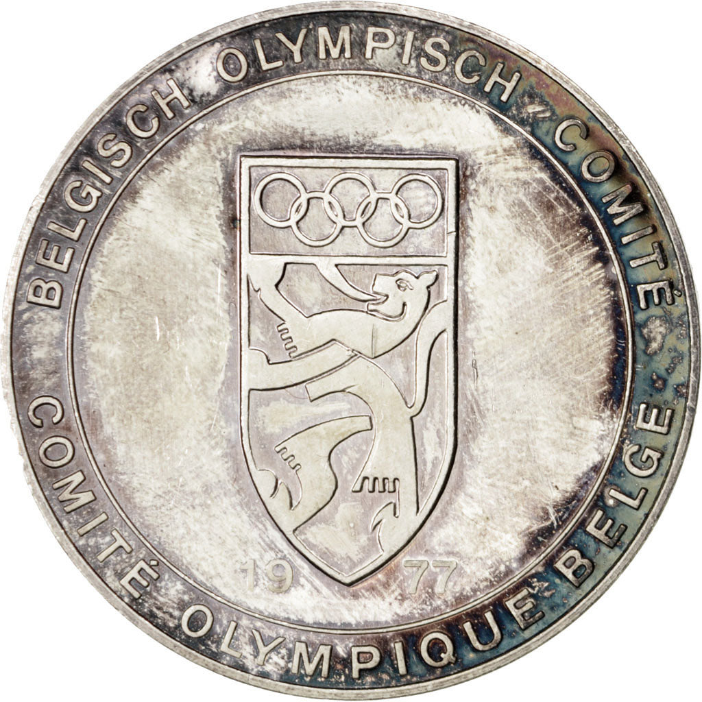 Belgium, Medal, 1977, Silver, AU(50-53)