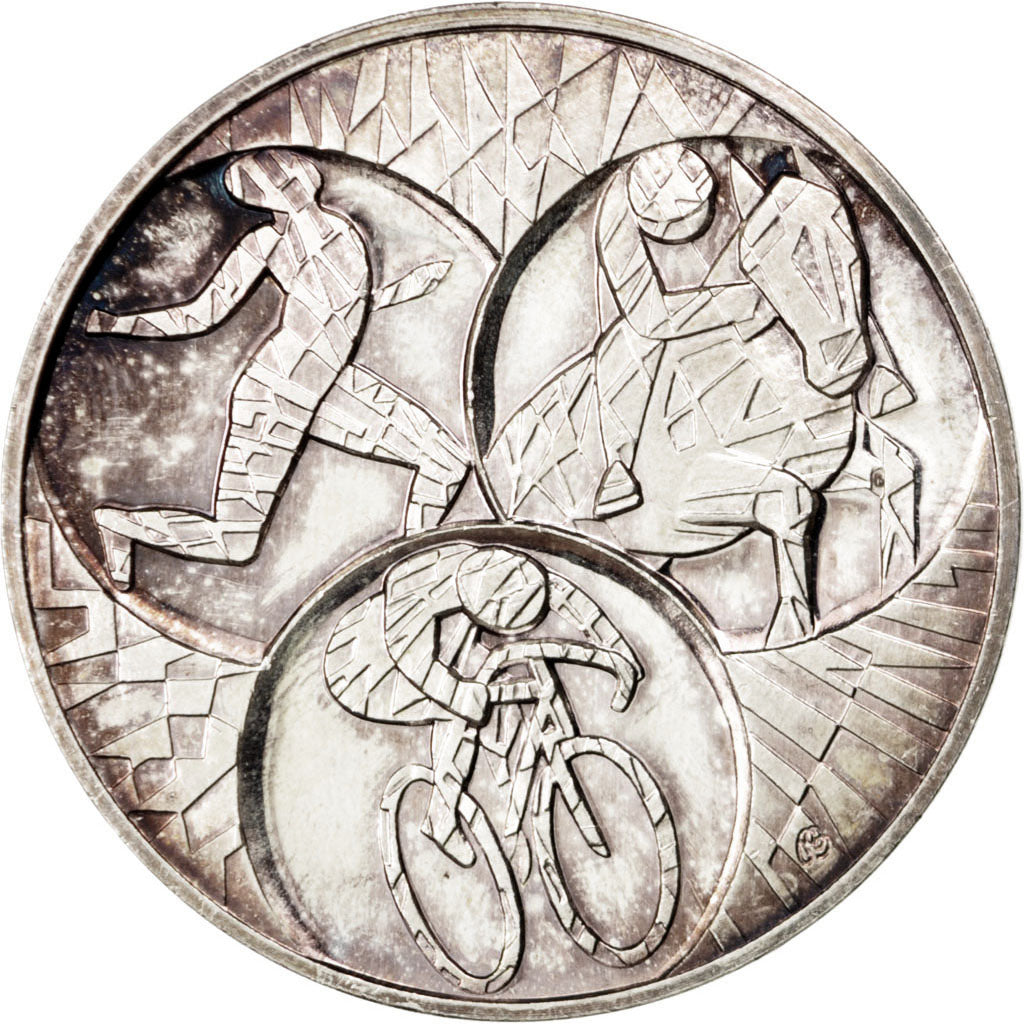 Belgium, Medal, 1977, Silver, AU(50-53)