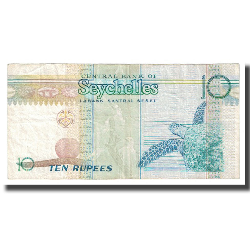 Billet, Seychelles, 10 Rupees, 2013, KM:36a, TTB+