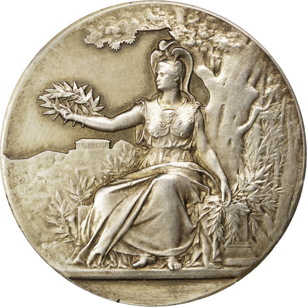 Francia, medaglia, French Third Republic, 1904, Vermeil, SPL-
