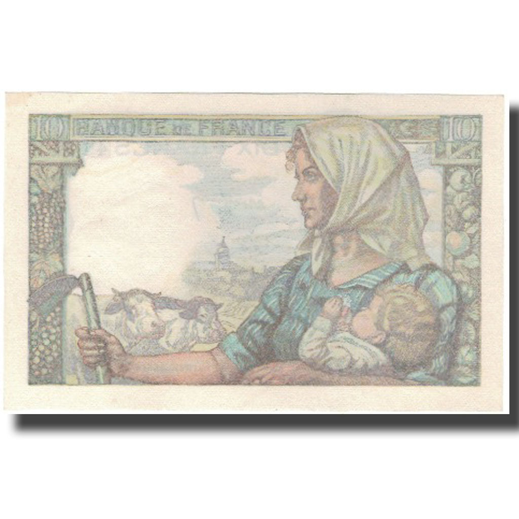 Frankreich, 10 Francs, Mineur, 1949, 1949-03-10, UNZ, Fayette:8.20, KM:99f