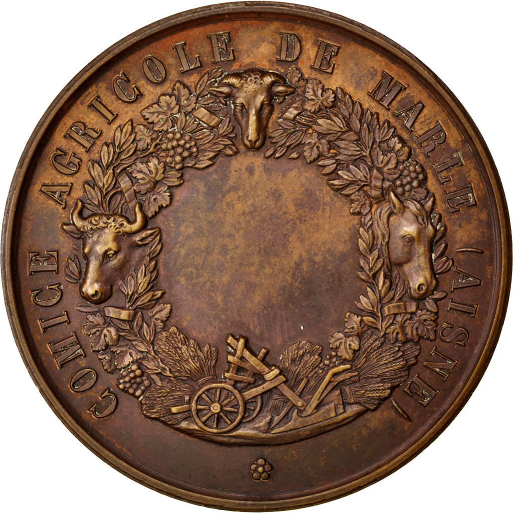 France, Médaille, French Third Republic, 1879, Bronze, SUP+
