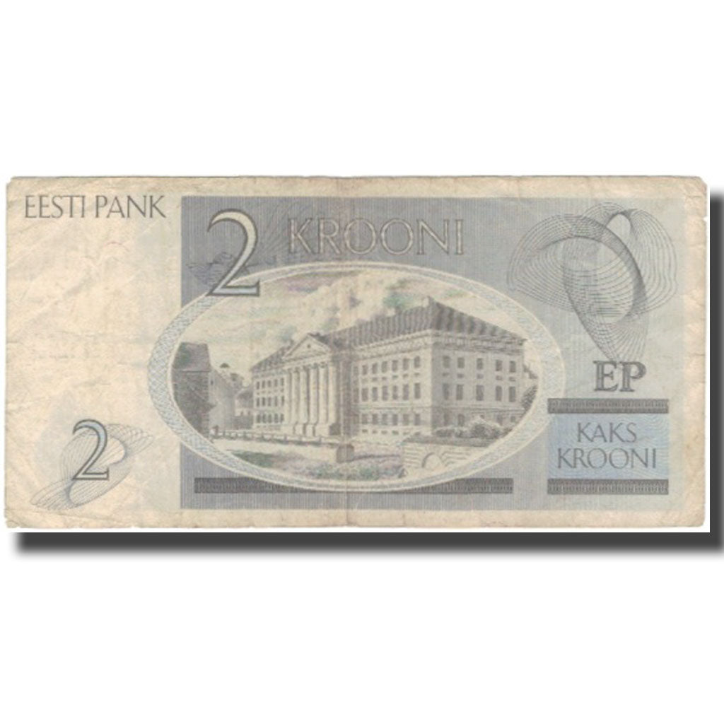 Banconote, Estonia, 2 Krooni, 1992, KM:70a, MB