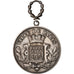France, Medal, French Third Republic, 1888, Silver, AU(55-58)