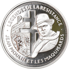 Francia, medaglia, Légende de la Résistance, Jean Moulin et les Maquisards